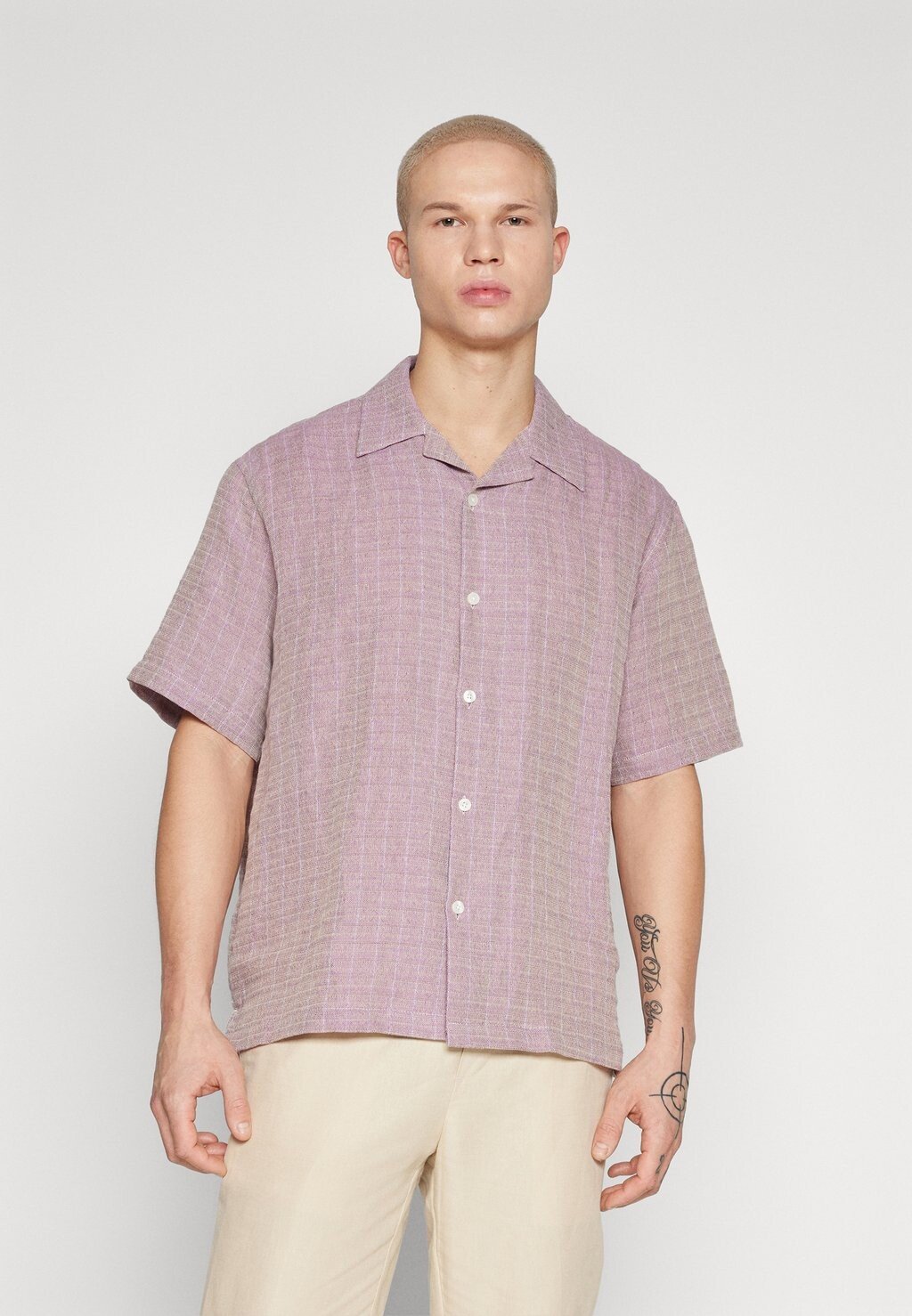 

Рубашка SAEMERSON SHIRT Samsøe Samsøe, светло-розовый