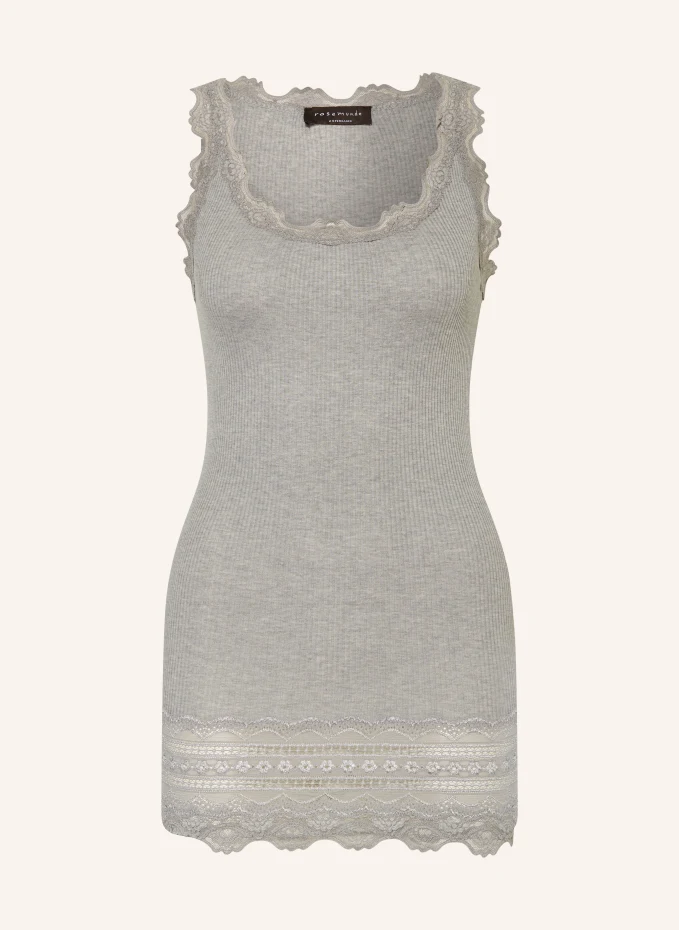 

Топ с шелком Rosemunde, серый