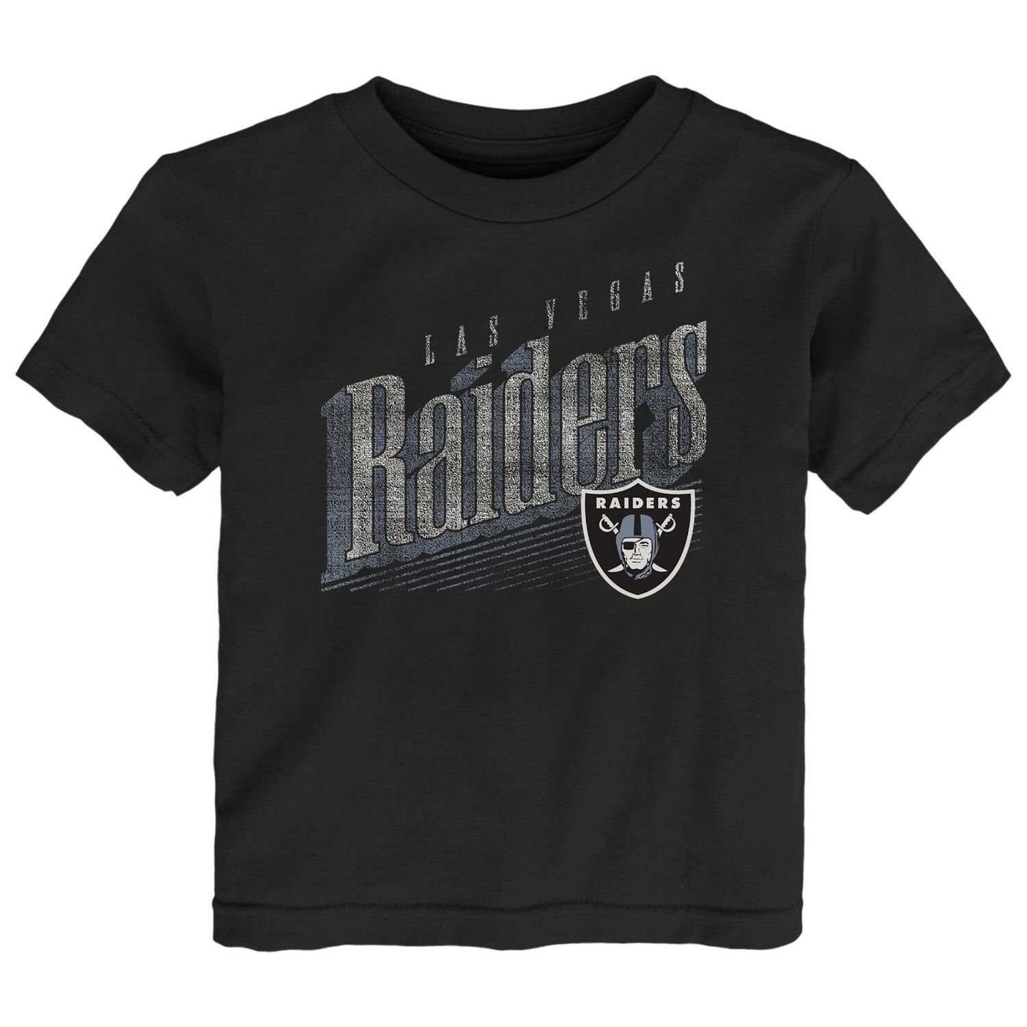 

Черная футболка для малышей Las Vegas Raiders Winning Streak Outerstuff