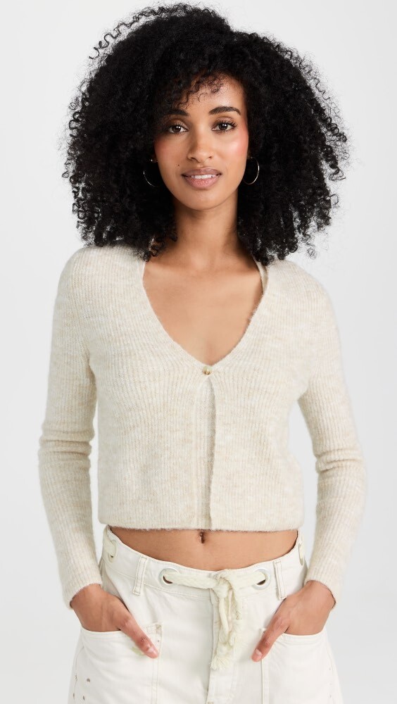 

Кардиган ASTR the Label Mayte Sweater Set, кремовый