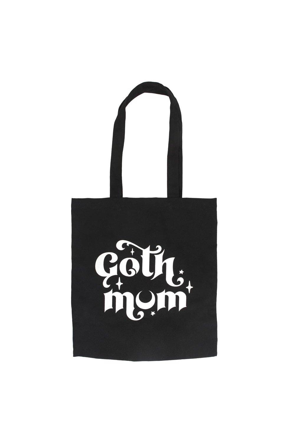 Большая сумка для мамы в стиле гот Something Different, черный