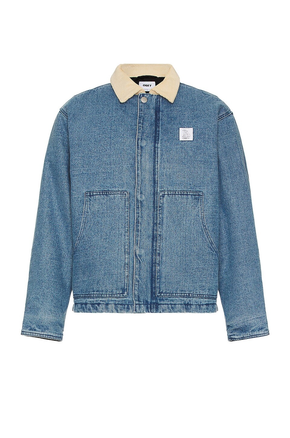 

Куртка Obey Work Around, цвет Light Indigo