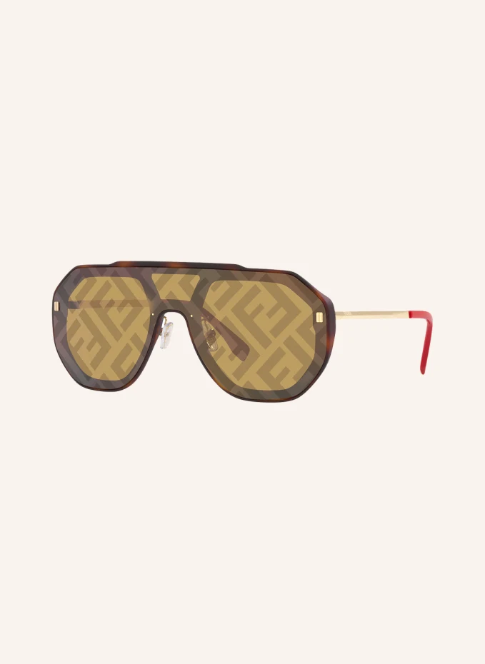 

Солнцезащитные очки fn000575 Fendi, коричневый