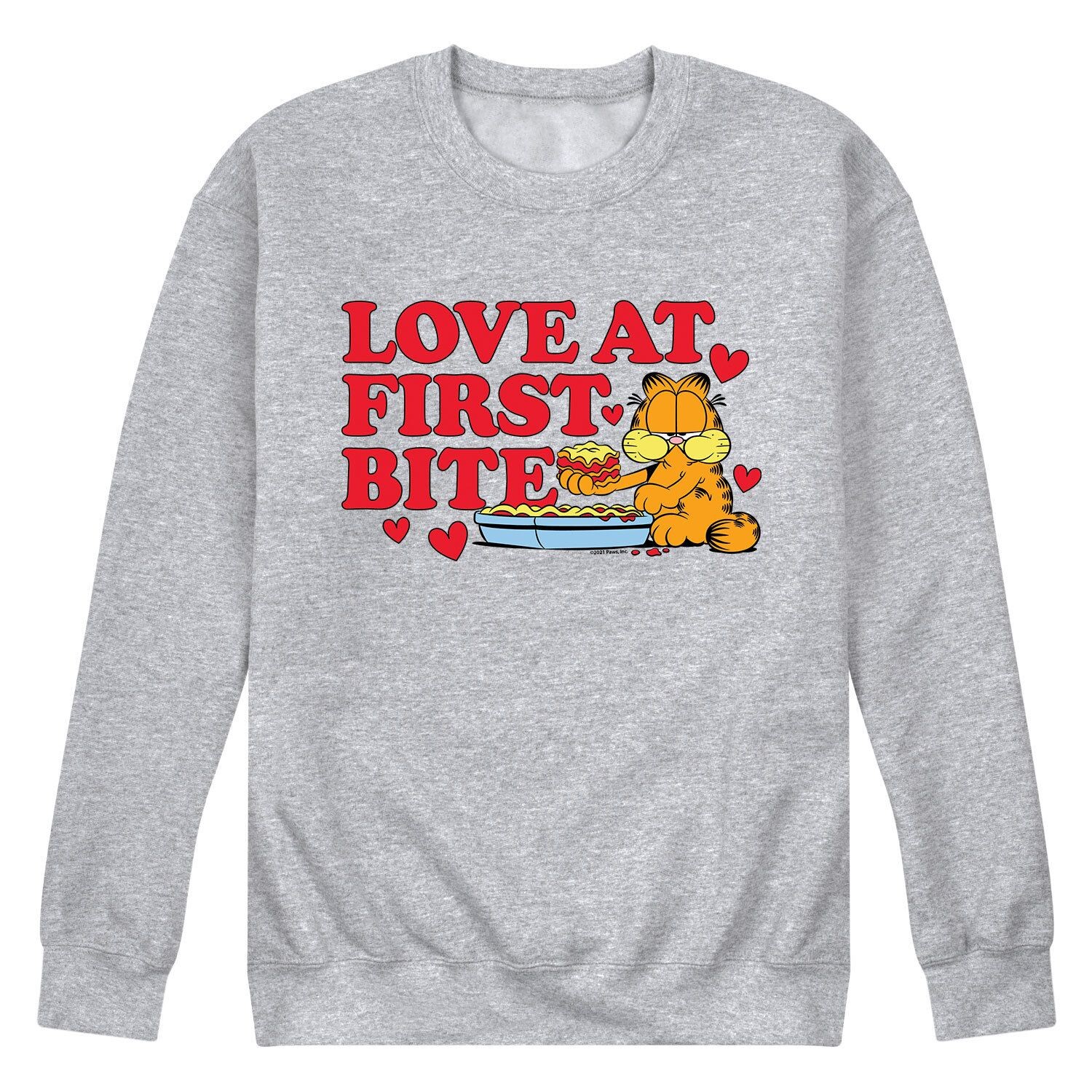 

Мужской свитшот Garfield Love At First Bite Licensed Character