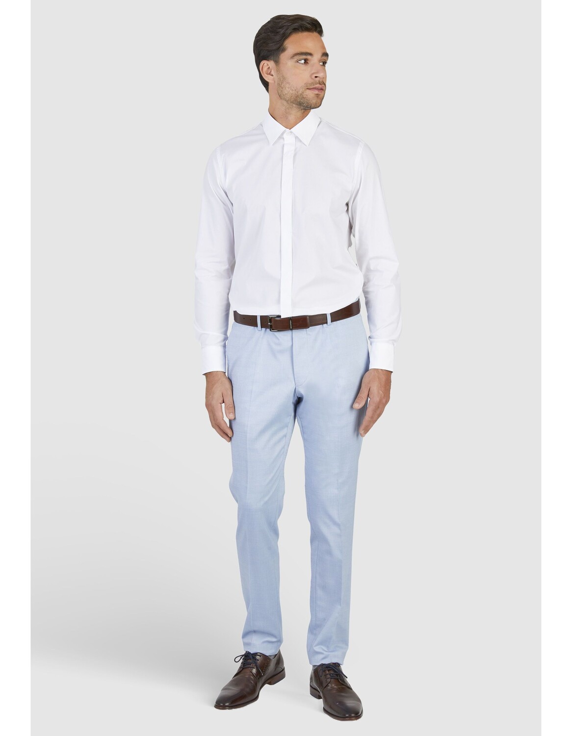 

Тканевые брюки HECHTER PARIS Anzug, цвет light blue