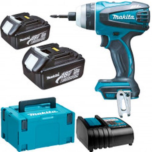 

Аккумуляторная ударная дрель-шуруповерт Makita DTP141RFJ