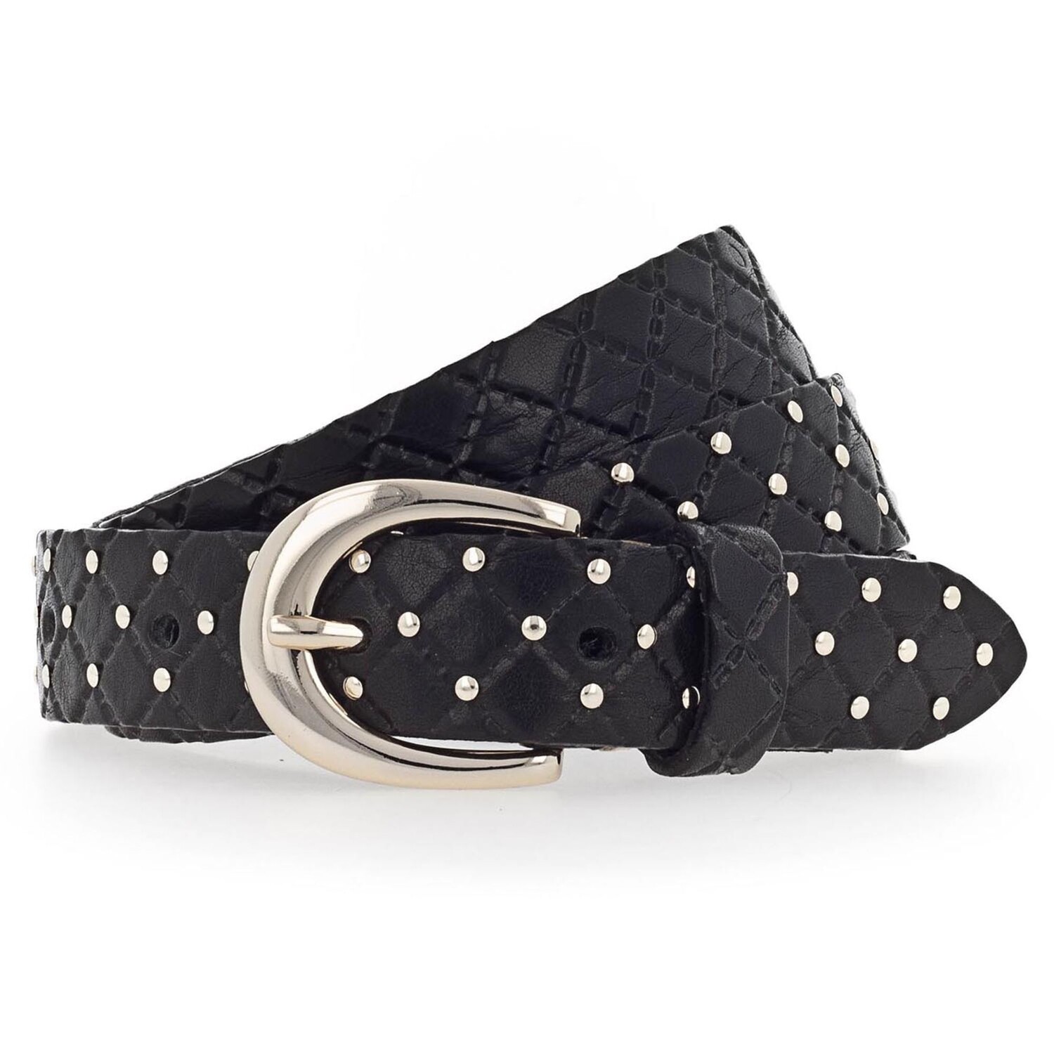 

Ремень b.belt Lilou Nieten Leder, черный