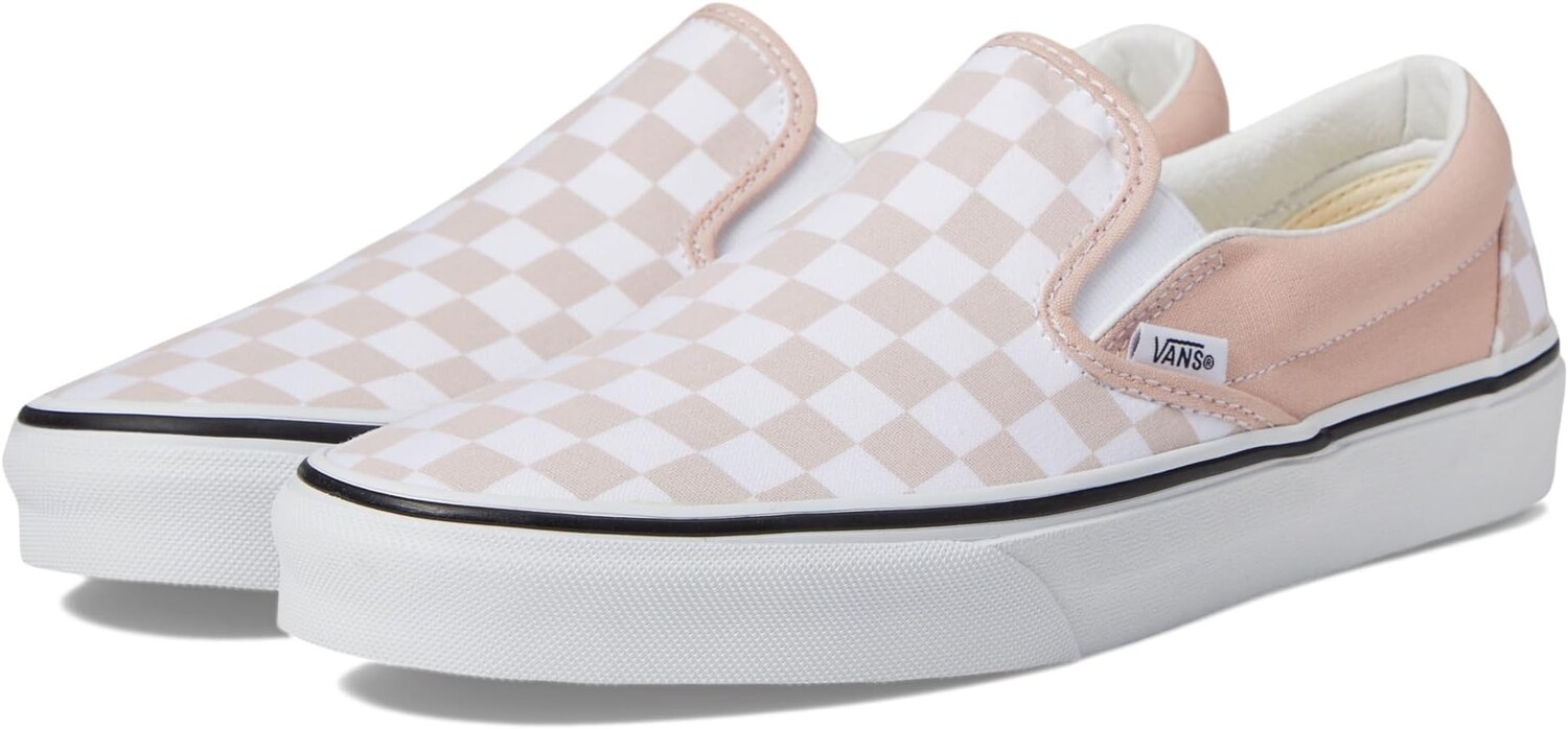

Кроссовки Classic Slip-On Vans, цвет Color Theory Checkerboard Rose Smoke