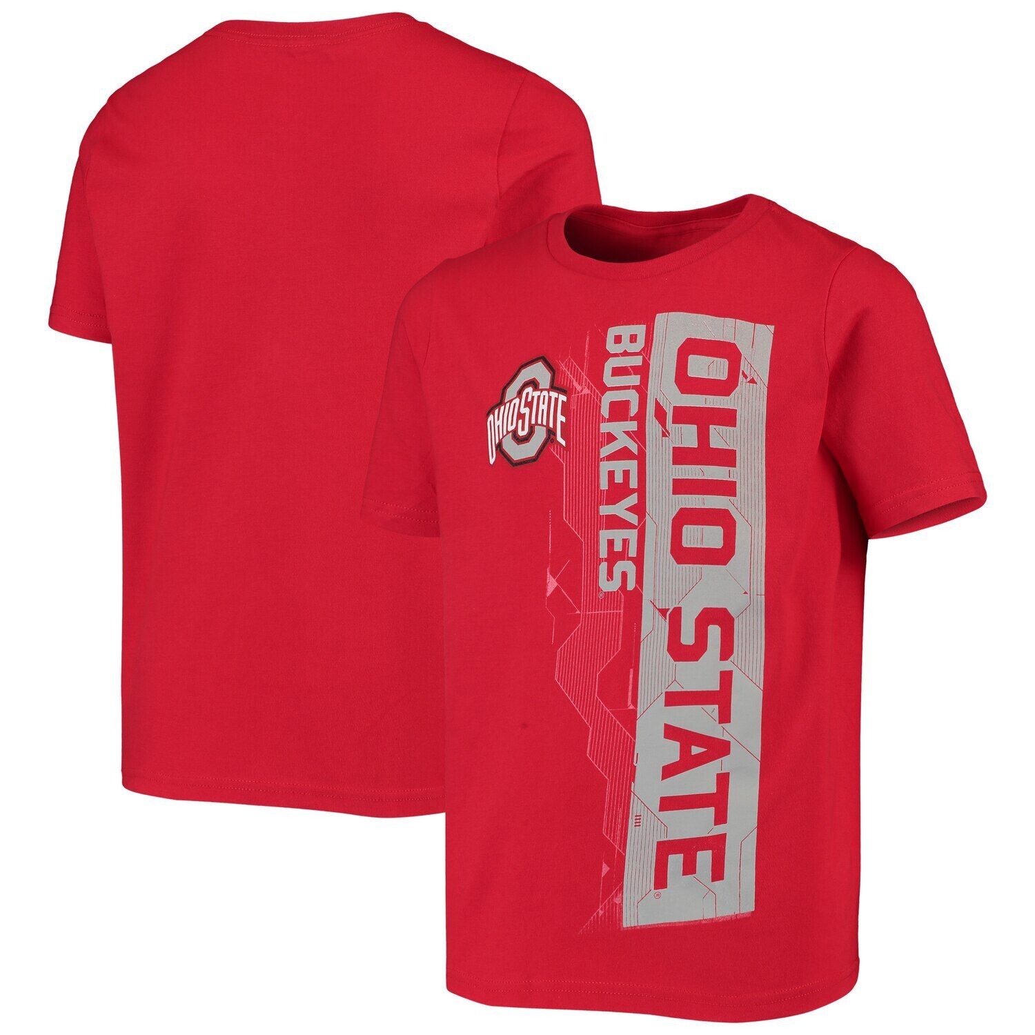 

Молодежная футболка Scarlet Ohio State Buckeyes Challenger Outerstuff