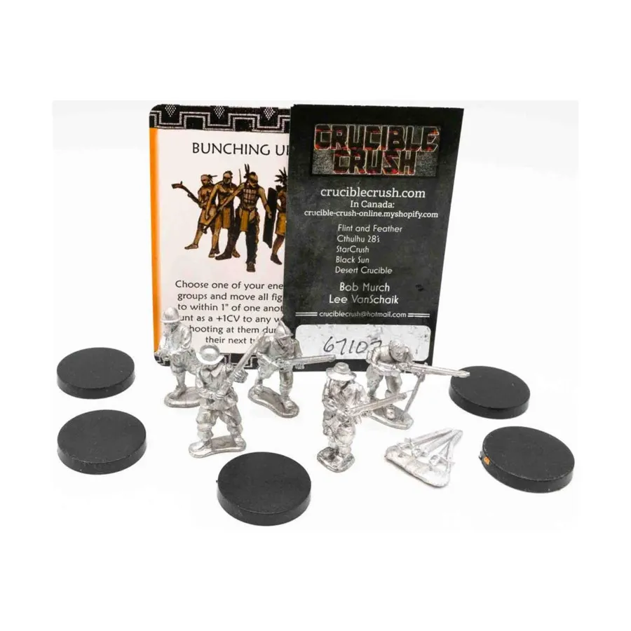 

Французские солдаты Шамплена, Flint & Feather Miniatures (28mm)