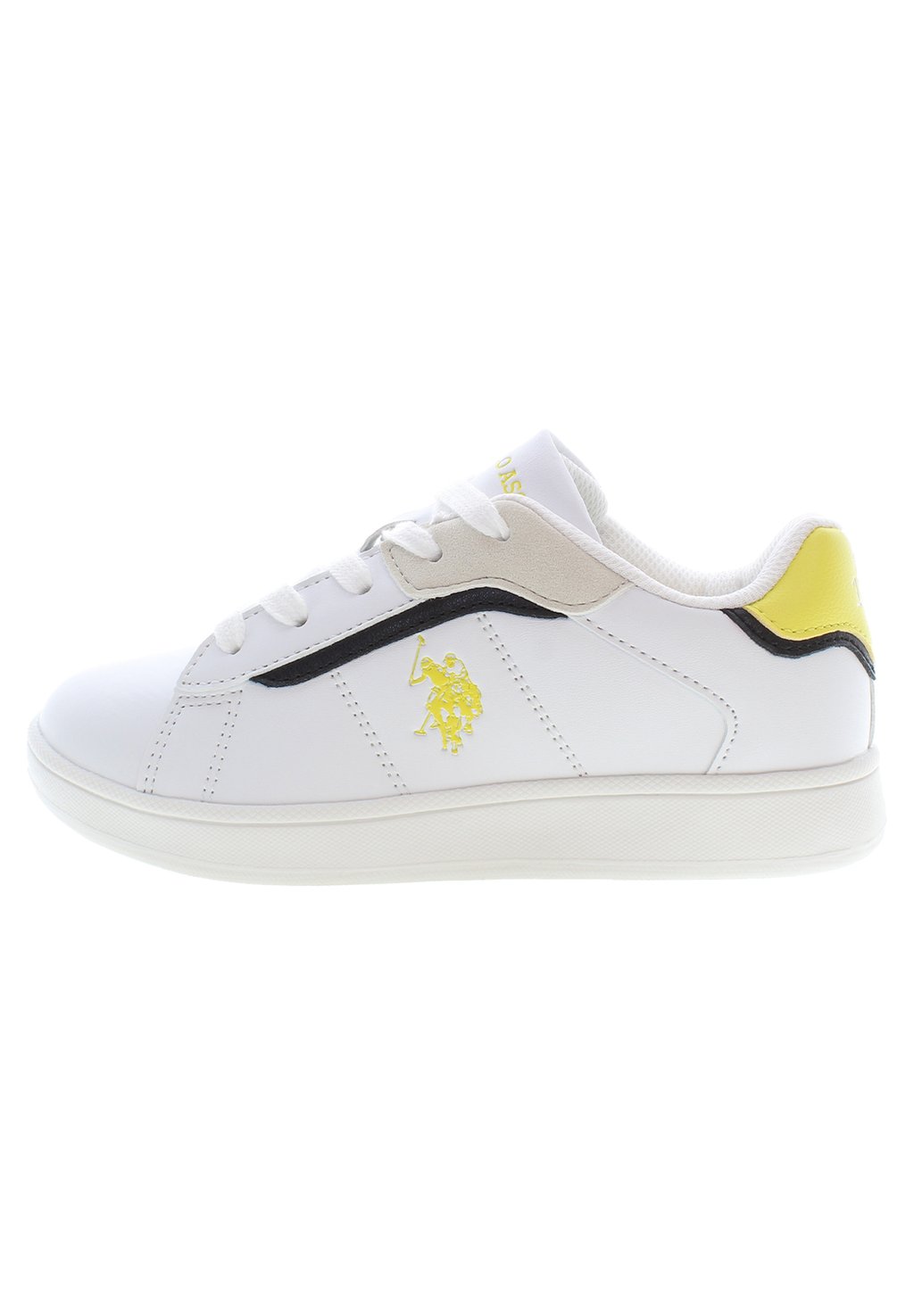 

Кроссовки низкие ECROK U.S. Polo Assn., цвет white/yellow