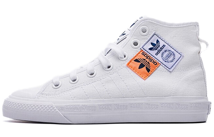 

Кроссовки унисекс для скейтбординга Adidas Originals Nizza Hi Rf Белый
