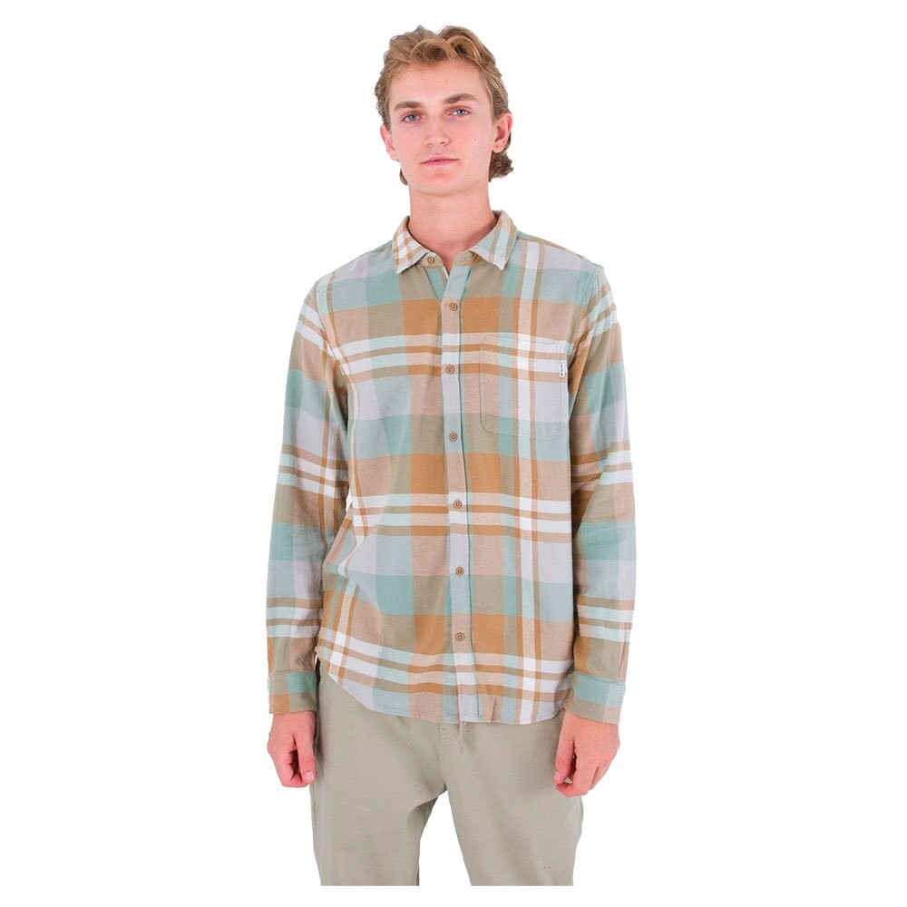 

Рубашка с длинным рукавом Hurley Portland Organic, зеленый