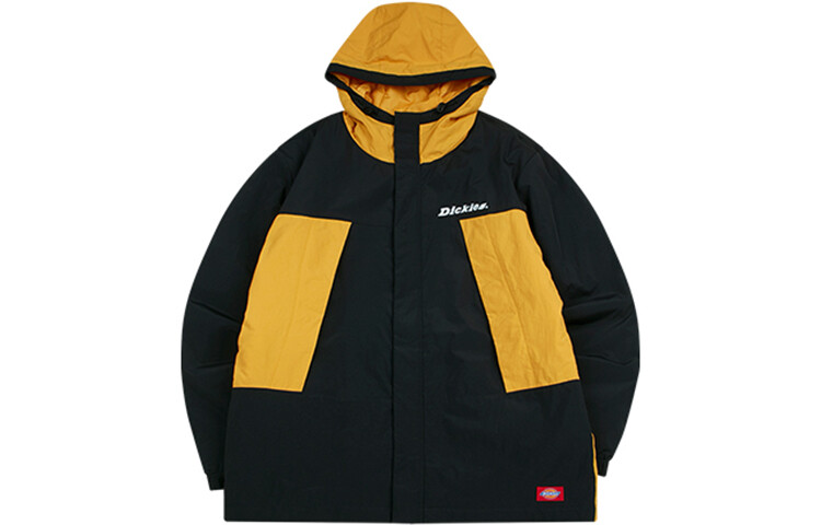 

Dickies Куртка мужская с капюшоном и вставками, черная мужская