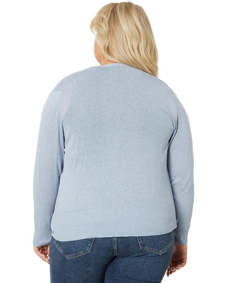 

Свитер NIC+ZOE Plus Size All Year 4-Way Cardigan, цвет Blue Glacier