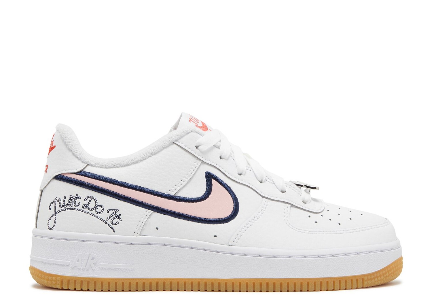 

Кроссовки Nike Air Force 1 Lv8 Gs 'Pink Glaze', белый