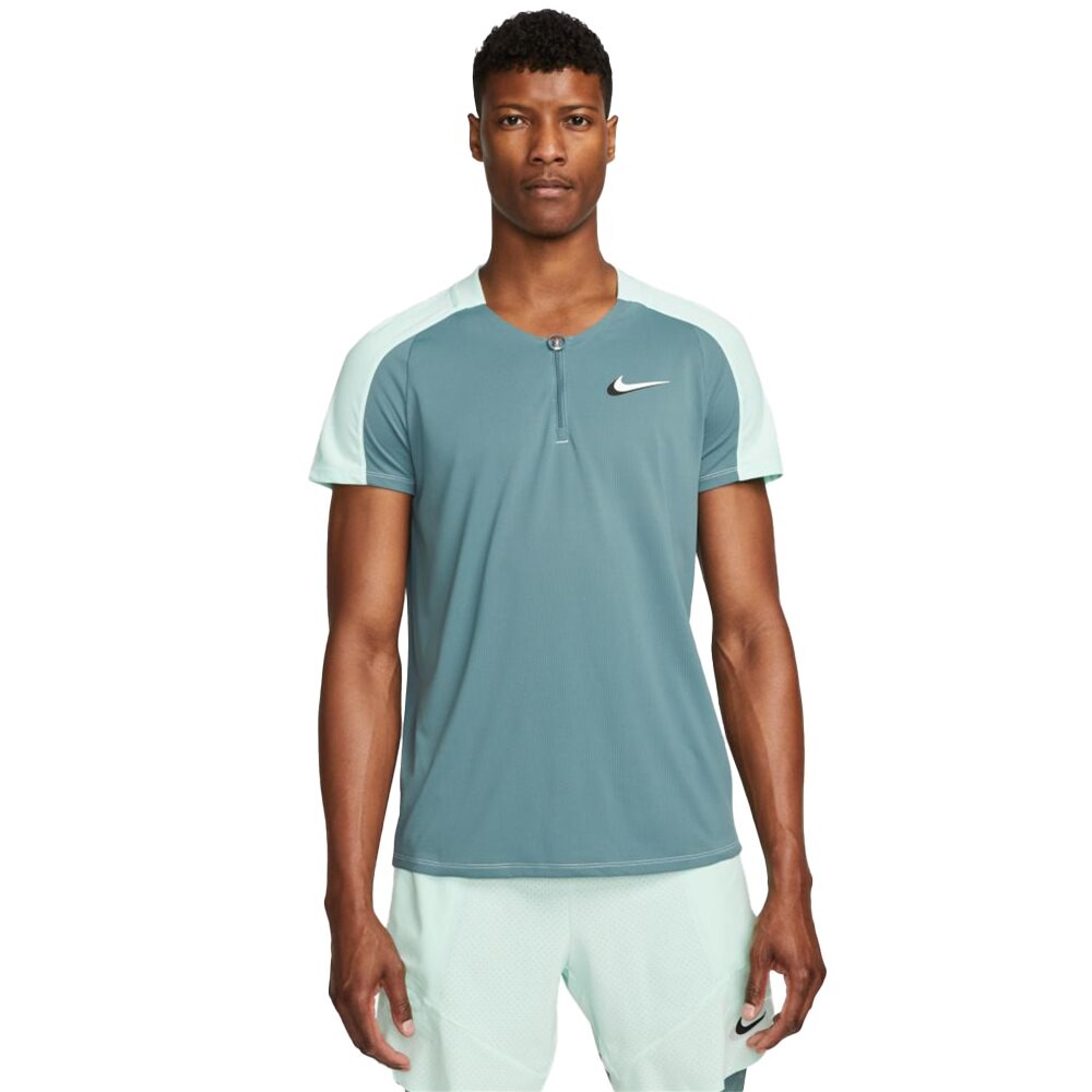 

Поло с коротким рукавом Nike Court Dri Fit Slam Ultimate, зеленый