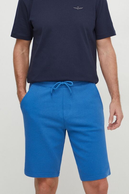 

Хлопковые шорты United Colors of Benetton, синий