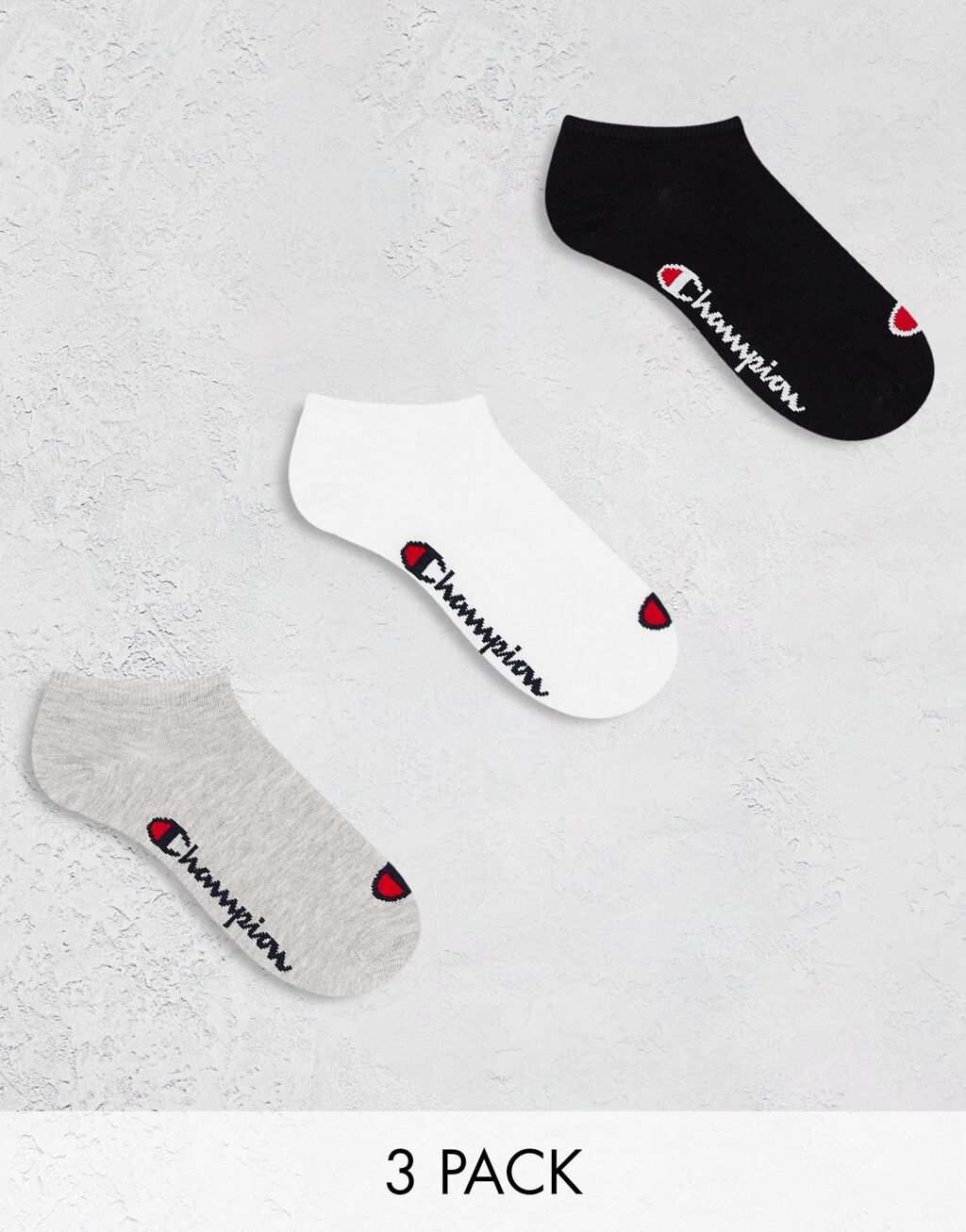 

Белые тренировочные носки Champion, 3 пары