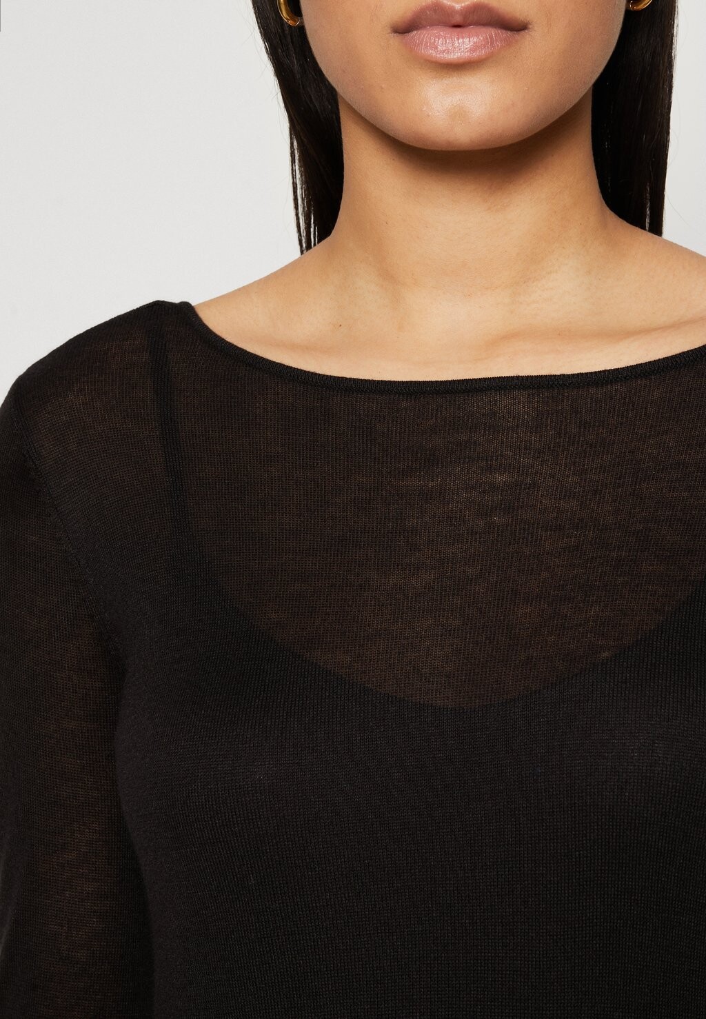 

Трикотажное платье Dress MSCH Copenhagen, черное