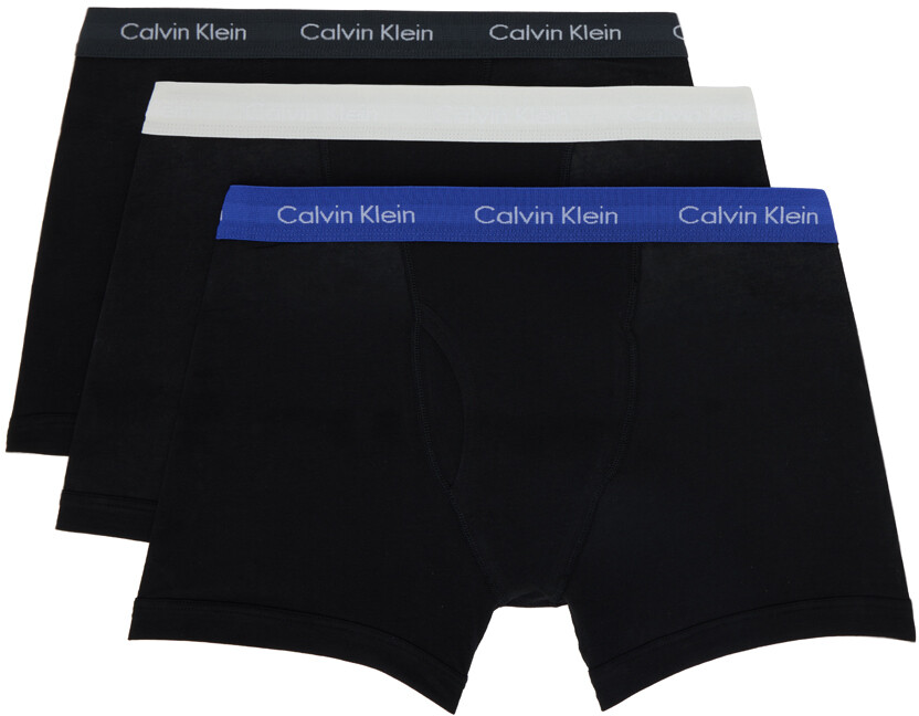 

Набор из трех черных боксеров Calvin Klein Underwear