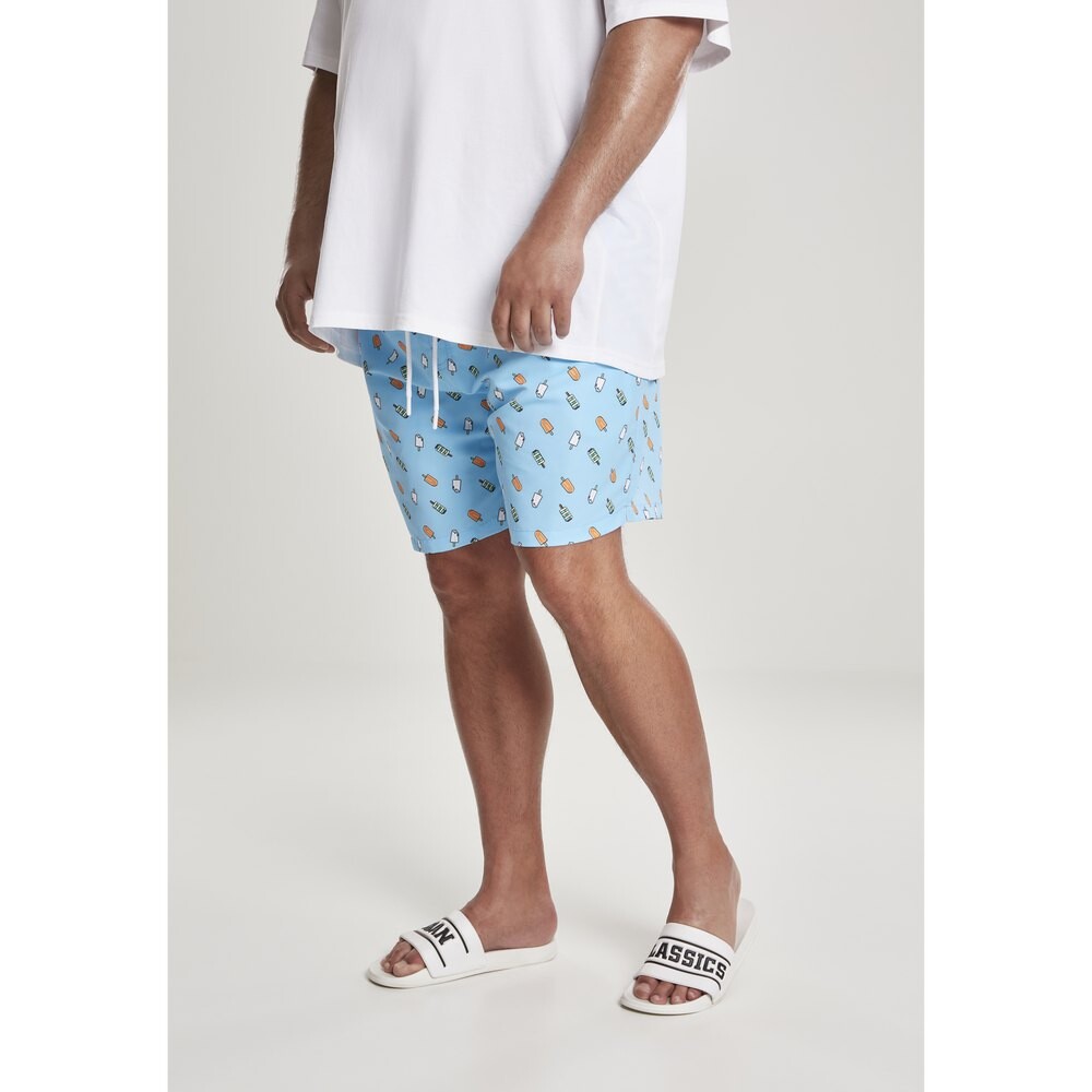 

Шорты Urban Classics Pattern Swim, синий