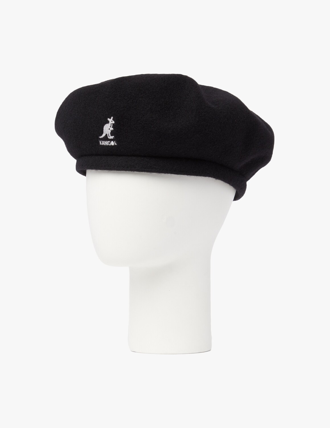 

Шерстяная плоская кепка Jax Kangol, черный