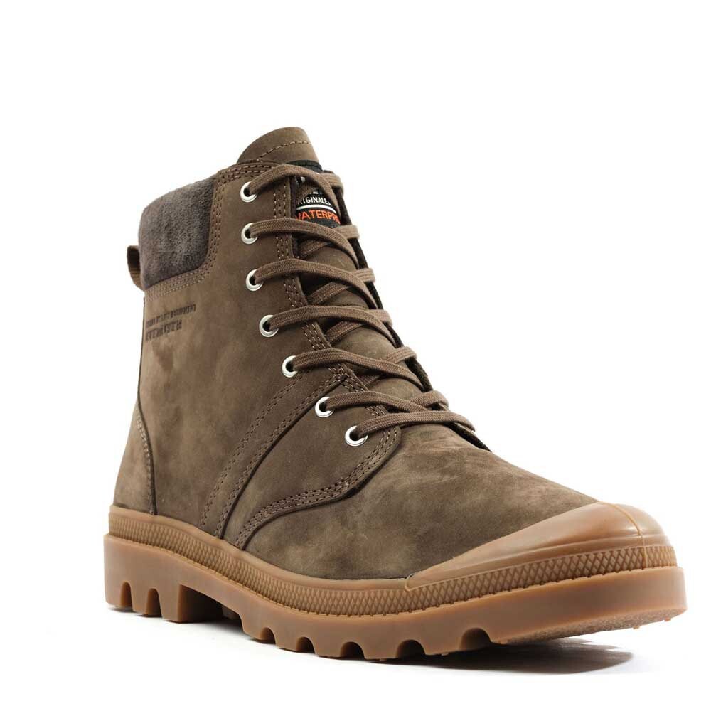 

Ботинки Palladium Pallabrousse Cuff Waterproof, коричневый