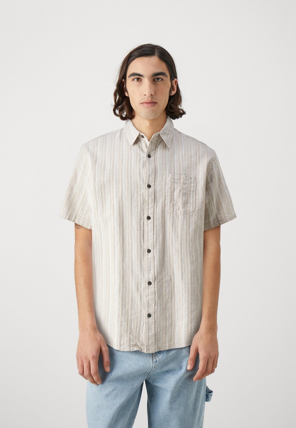 

Рубашка ALL DAY STRIPE Billabong, цвет stone
