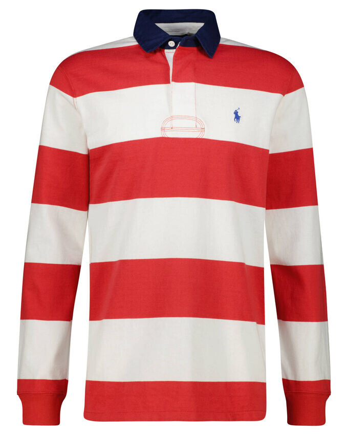 

Рубашка поло с длинными рукавами Polo Ralph Lauren, красный