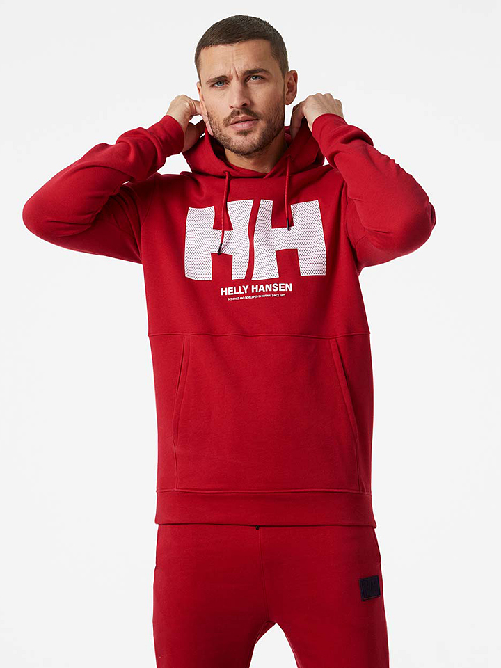 

Толстовка Helly Hansen Hoodie RWB, красный