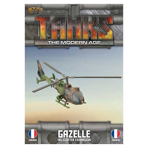 

Фигурки Tanks: The Modern Age French Gazelle (Helo) Gale Force Nine