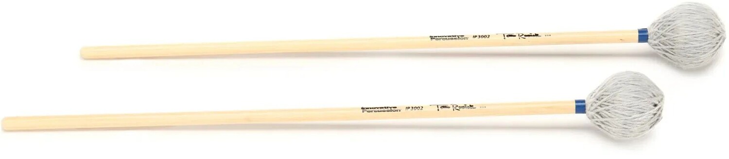 

Innovative Percussion IP3002 Tom Rarick Medium Soft Marimba Mallets - Pewter Yarn - Birch