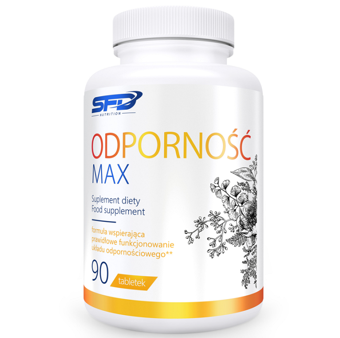 SFD Odporność Max таблетки для повышения иммунитета, 90 шт. кладакса® жевательные таблетки 500 мг 400 мг 100 мг