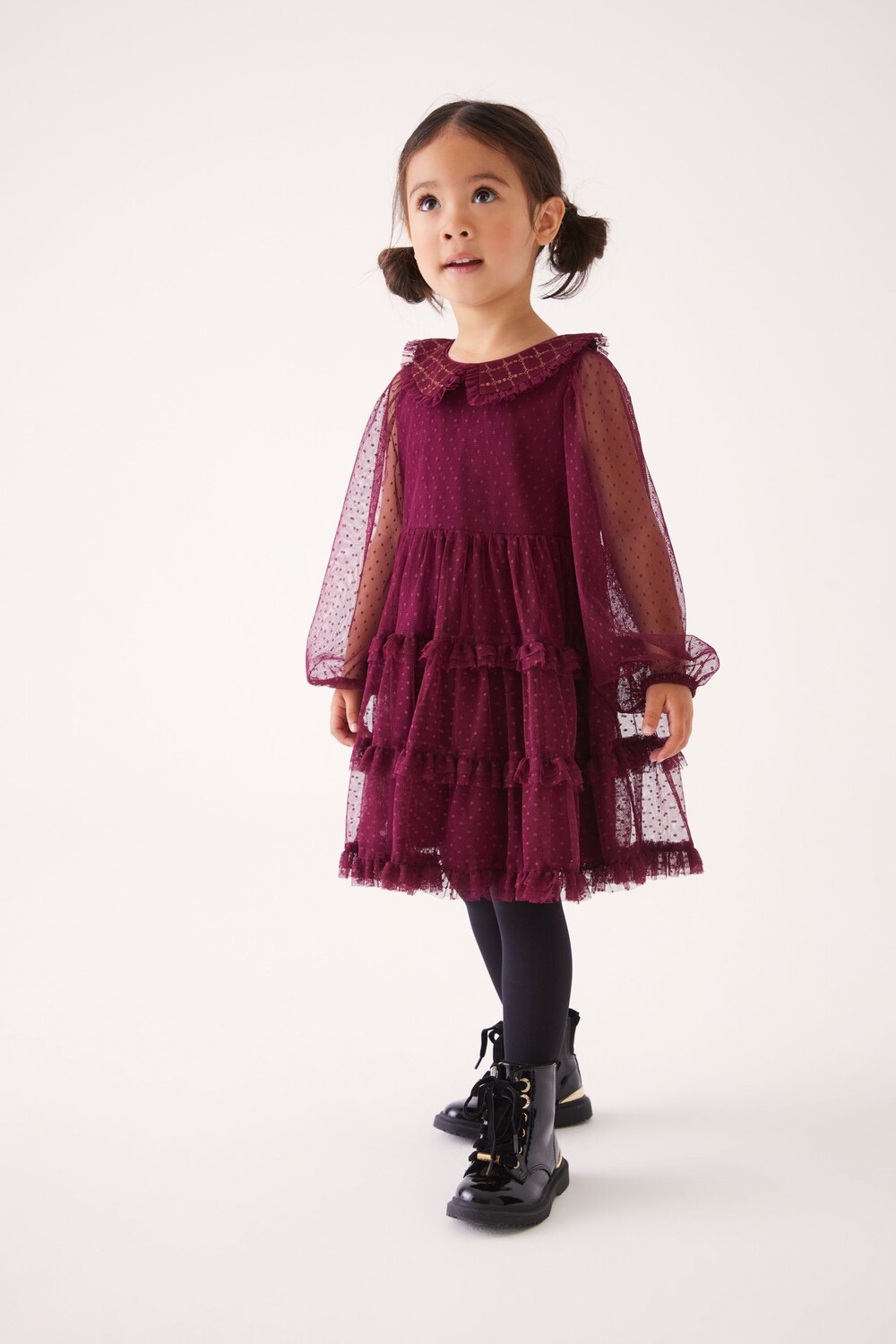 

Фиолетовое платье из тюля Baker by Ted Baker, фиолетовый