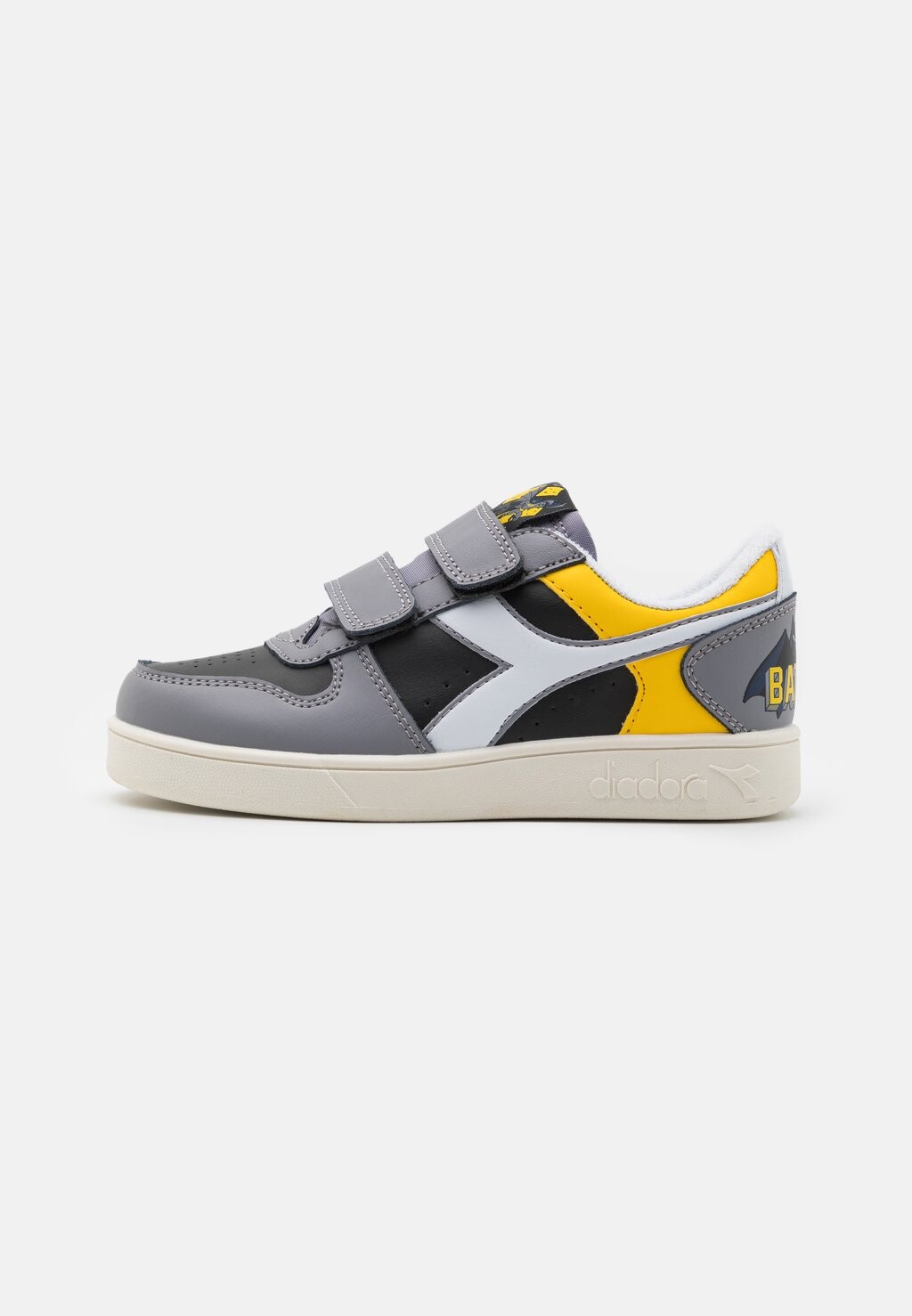 

Кроссовки Magic Basket Low Batman Unisex Diadora, цвет gull/white