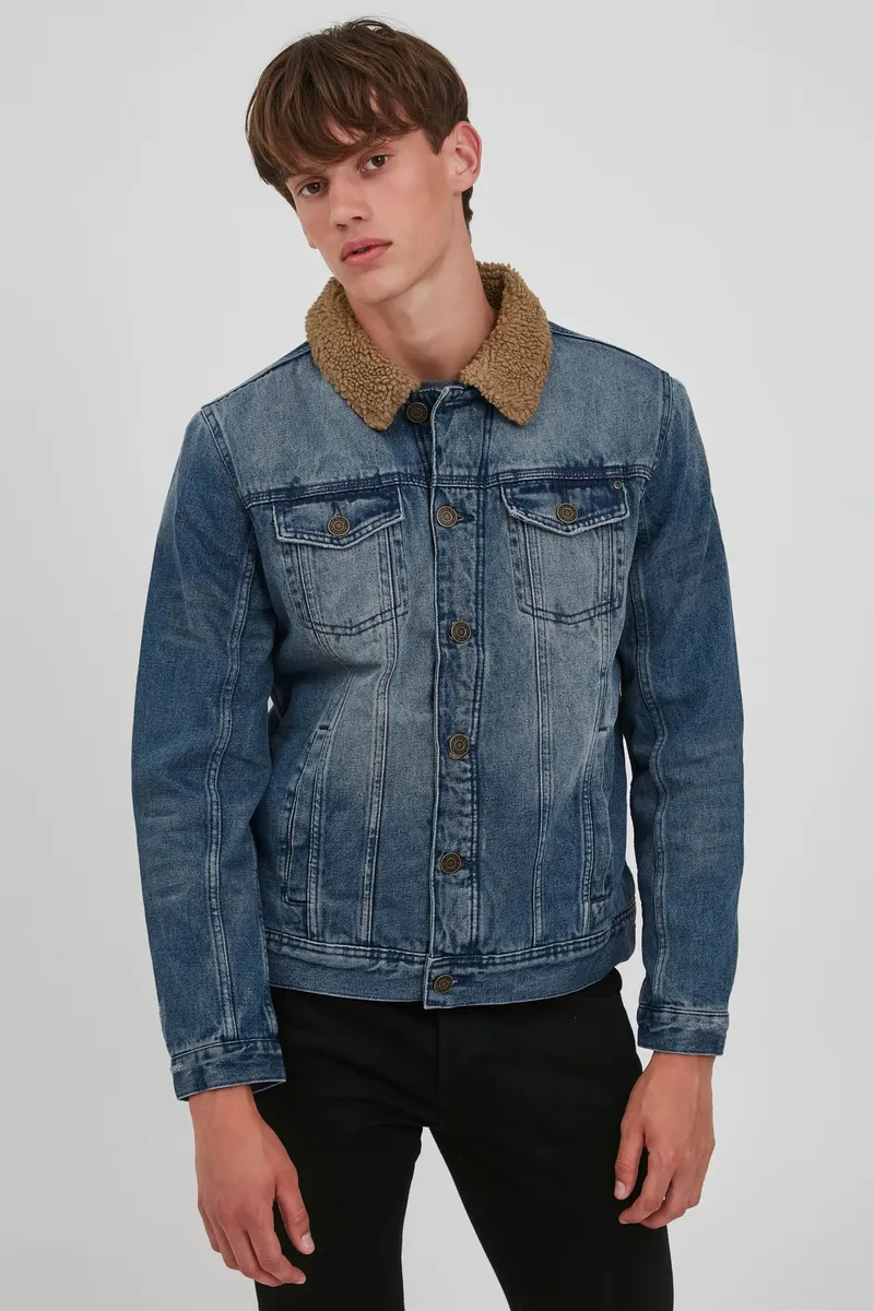 

Куртка из смесового денима "BLEND BHDenim", без капюшона, синий