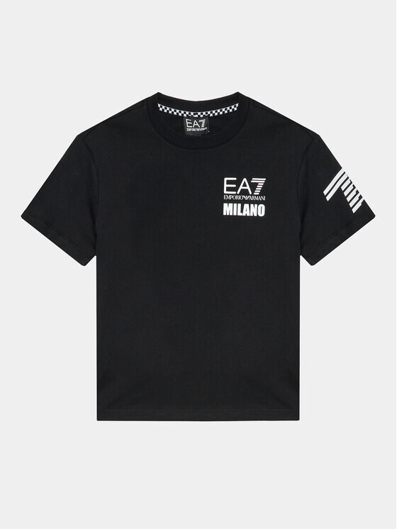 

Футболка стандартного кроя Ea7 Emporio Armani, черный