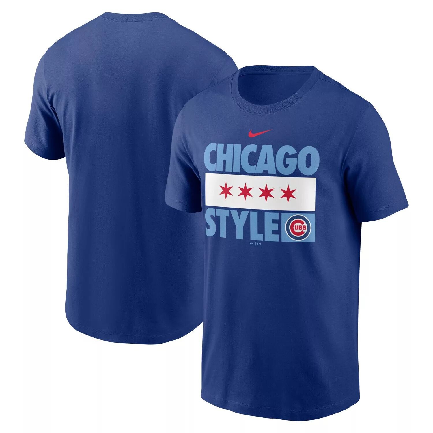 

Мужская футболка Nike Royal Chicago Cubs Chicago Style Local Team