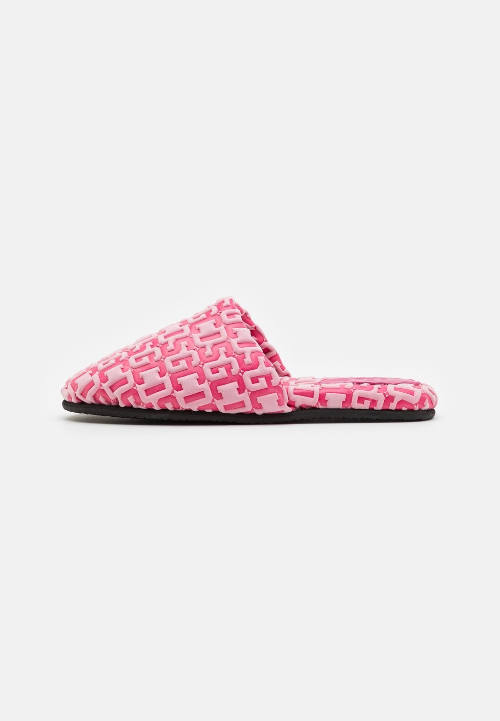 

Тапочки Monogram Unisex GCDS, цвет fucsia