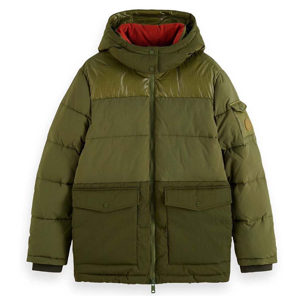 

Пуховик Scotch & Soda 174395, зеленый