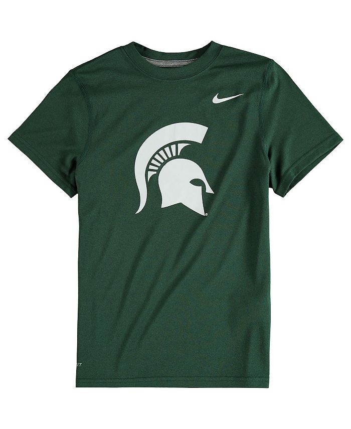 Зеленая футболка Big Boys Hunter Michigan State Spartans с логотипом Legend Dri-FIT Nike, зеленый