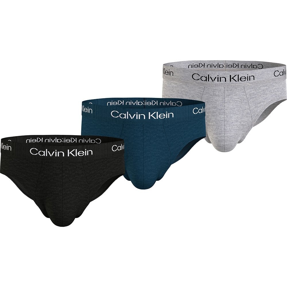 

Боксеры Calvin Klein 000NB3704A Slip 3 шт, разноцветный