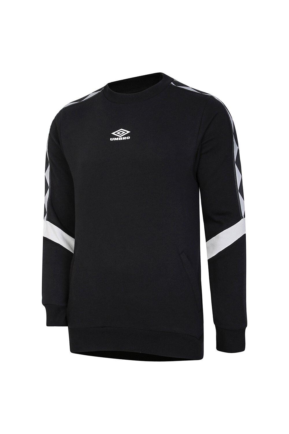 

Свитер с ромбовидной тесьмой Umbro, черный