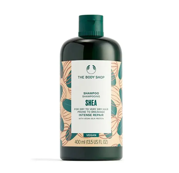 

Интенсивно восстанавливающий шампунь Shampoo Shea The Body Shop, 400 ml