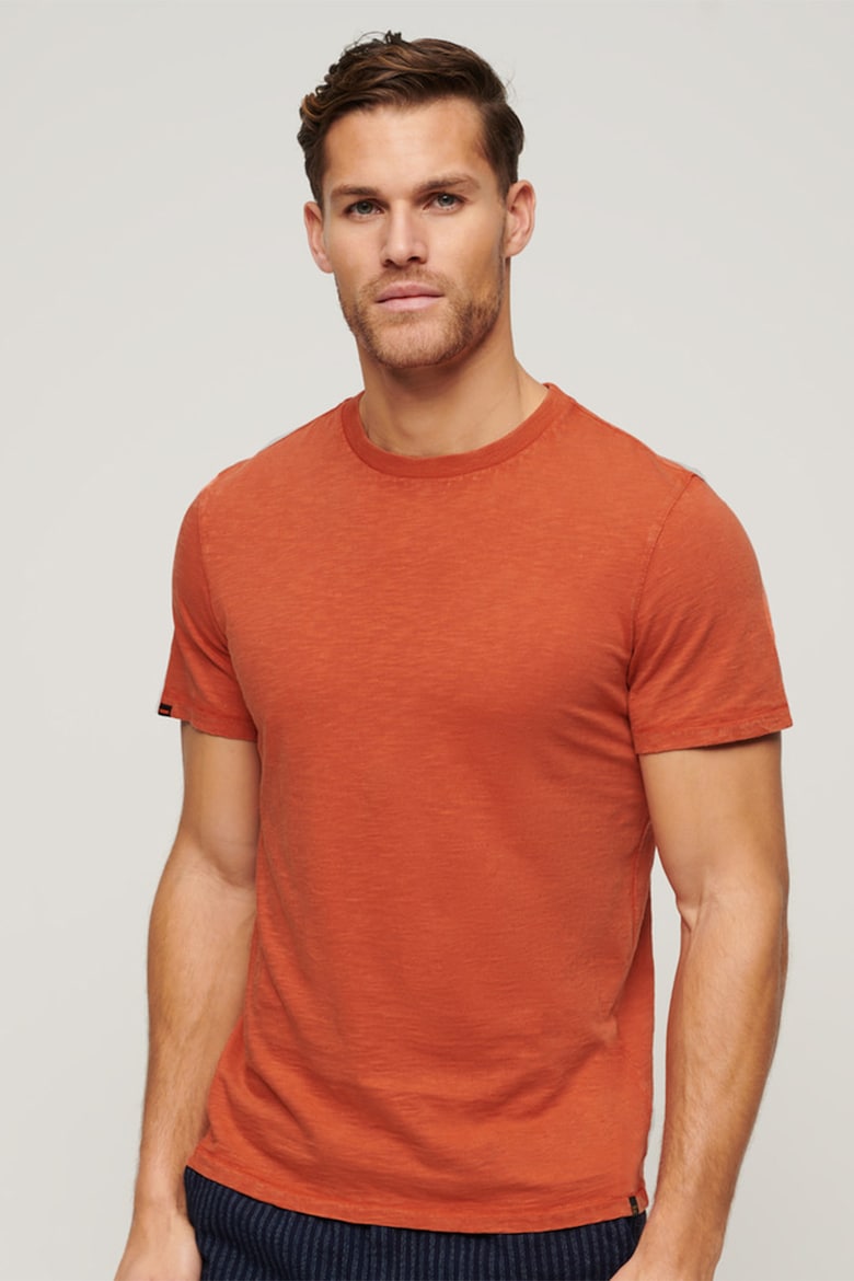 Свободная хлопковая футболка Superdry, оранжевый