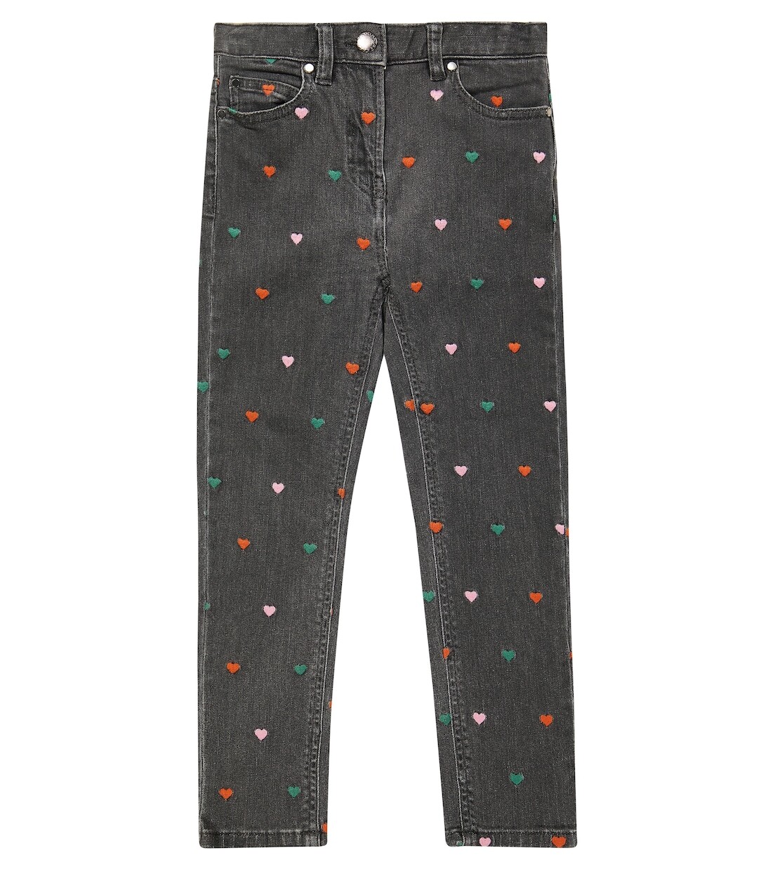 

Джинсы в горошек Stella Mccartney Kids, мультиколор