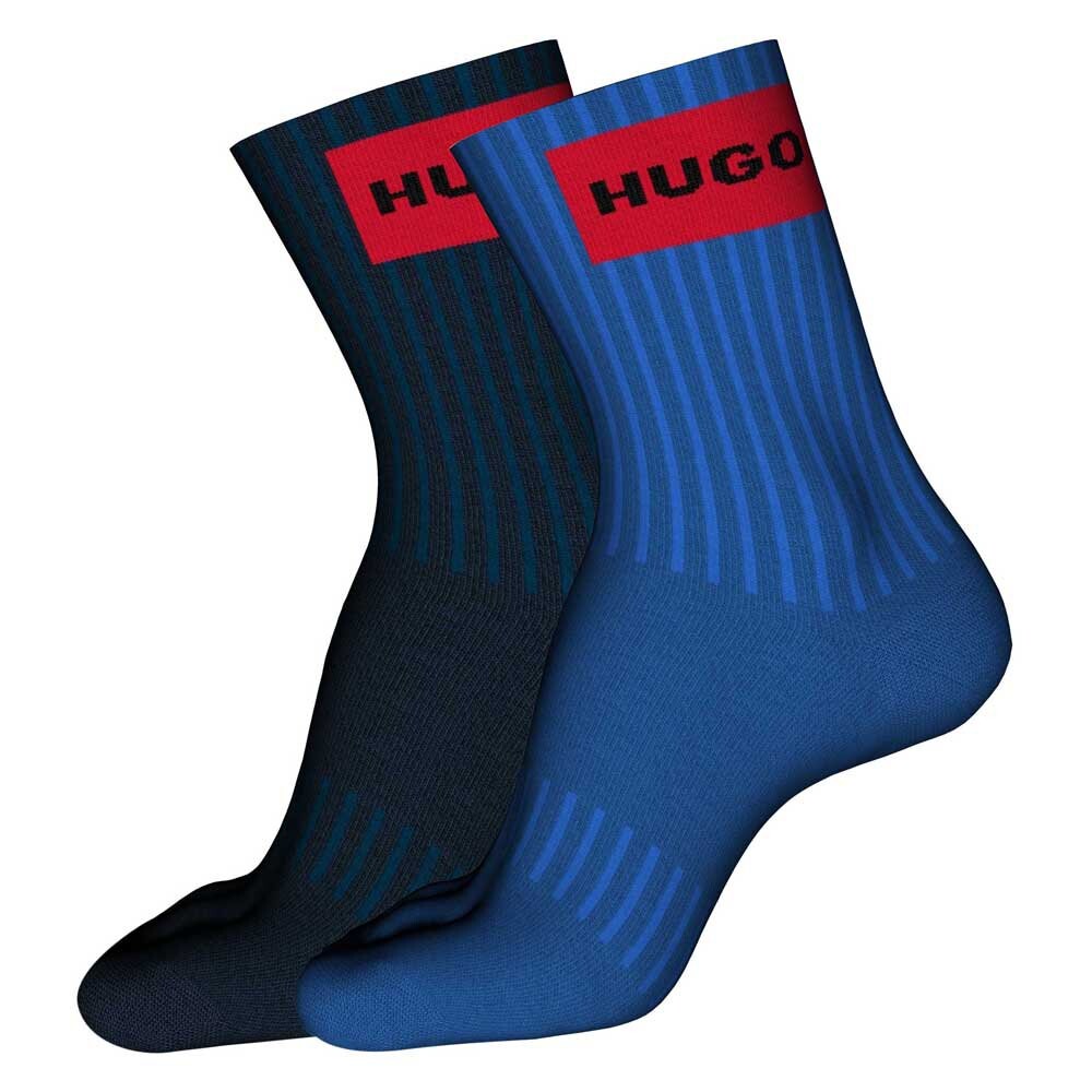

Носки HUGO Rib Lab Col Cc 10258034 2 шт, разноцветный