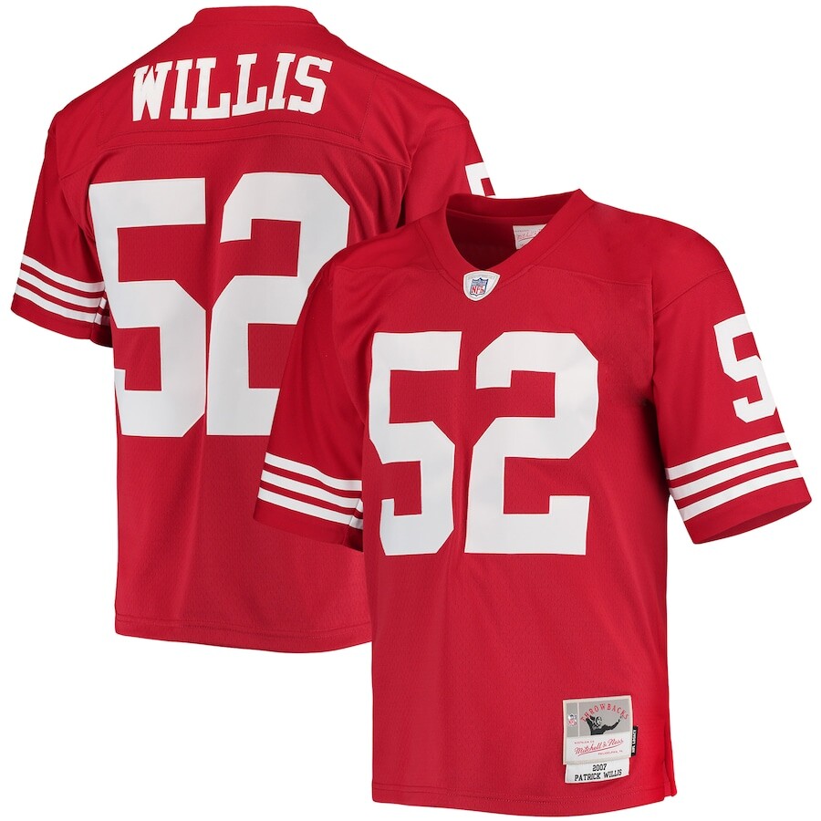

Джерси Mitchell & Ness San Francisco 49Ers, алый