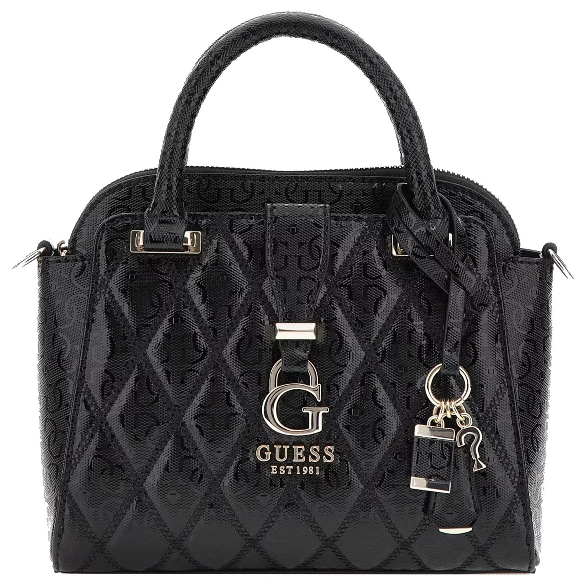 

Сумка через плечо Guess Adi Henkeltasche S 22 cm, черный